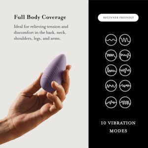 Monna Roller Body Massager 10 Speeds, Waterproof, Electric, Rechargeable by Step Lite